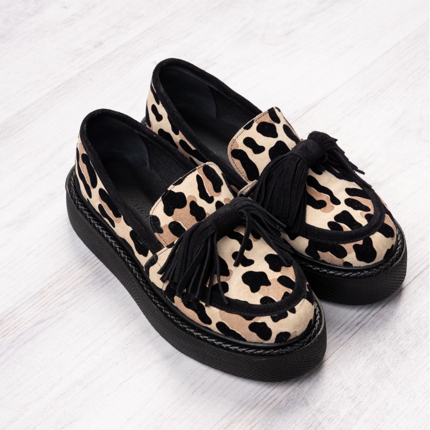    Mocasini - Sardegna - Safari BLACK